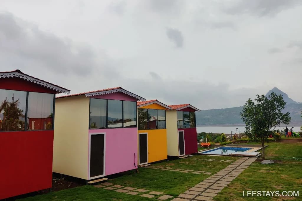 AC House with sleeping loft at Pawna Lake - Photo 1