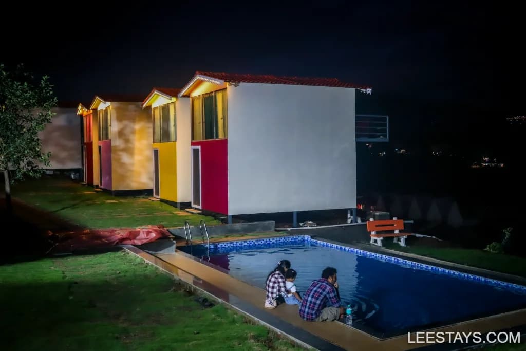 AC House with sleeping loft at Pawna Lake - Photo 2